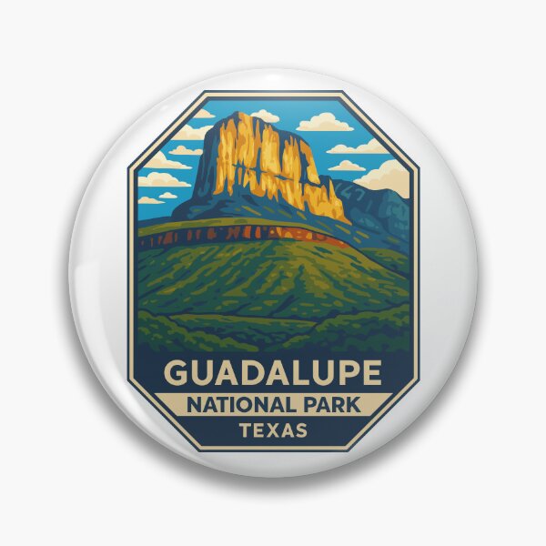 Item preview, Guadalupe Mountains National Park Retro Sticker designed and sold by Ismeal Von.
