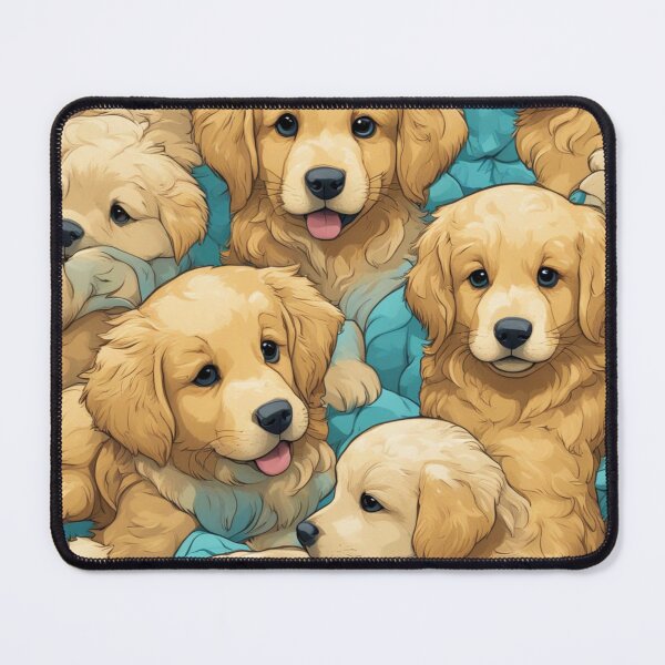 Item preview, Golden Retriever Puppies Delight designed and sold by Wags & Tails.