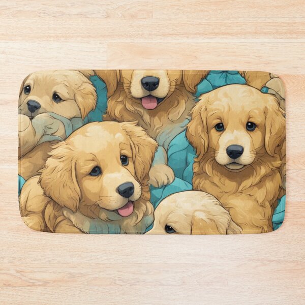 Item preview, Golden Retriever Puppies Delight designed and sold by Wags & Tails.