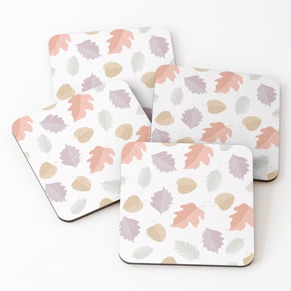 Item preview, Soft Pastel Fall Leaf Pattern | Minimal Autumn Foliage Design designed and sold by Travelslightly.