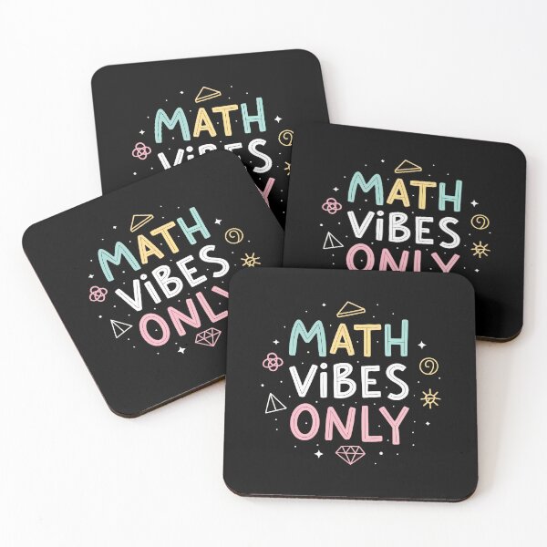 Item preview, Math Vibes Only Positive Design designed and sold by the science zoo.