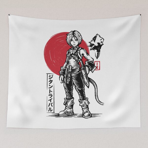 Item preview, Zidane Tribal Japanese Art designed and sold by AlundrART.