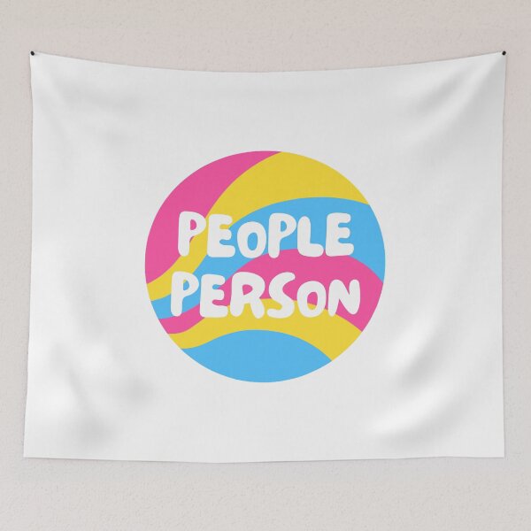 Item preview, People person (pan) designed and sold by ugh-lines.