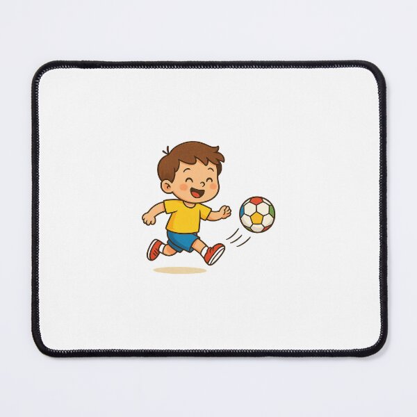 Item preview, Playful Soccer Boy – Fun Kids & Adults Design designed and sold by Bellothreads.