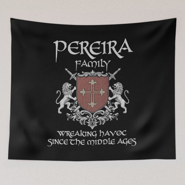Item preview, Pereira Family Crest – Medieval Heritage Emblem for Ancestry Lovers & Vintage Style Fans designed and sold by 9X FR.