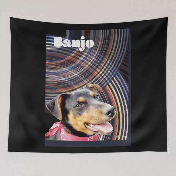 Item preview, BANJO  COOL DOG designed and sold by jetty born.