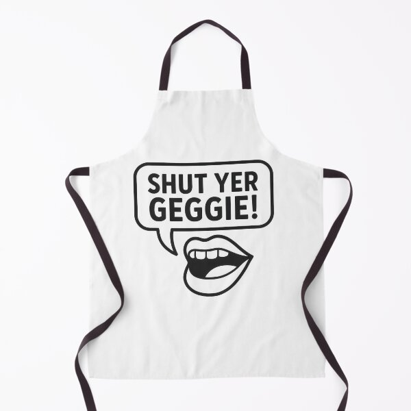 Item preview, Shut Yer Geggie Scottish Mouth Scottish Slang - Be Quiet designed and sold by EdgyEdgeArt.