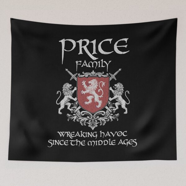 Item preview, Price Family Crest – Medieval Heritage Emblem for Ancestry Lovers & Vintage Style Fans designed and sold by 9X FR.