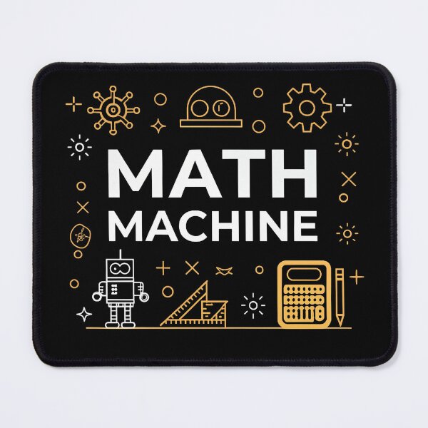 Item preview, Math Machine Robot Geek Design designed and sold by the science zoo.
