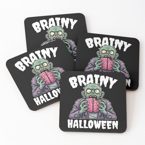 Item preview, BRAINY HALLOWEEN - ZOMBIE HALLOWEEN designed and sold by KEF Custom.