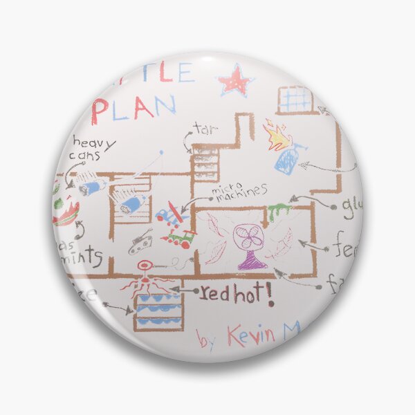 Item preview, Clever Home Battle Plan Map: Winter Defense & Holiday House Traps designed and sold by HattieHowe.