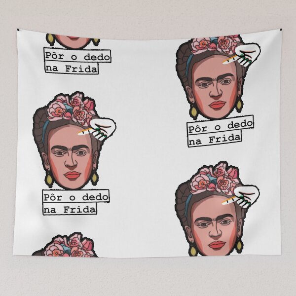 Item preview, Pôr o dedo na Frida | Frida Khalo pun trocadilho | Pôr o dedo na ferida designed and sold by Oqueartecura.