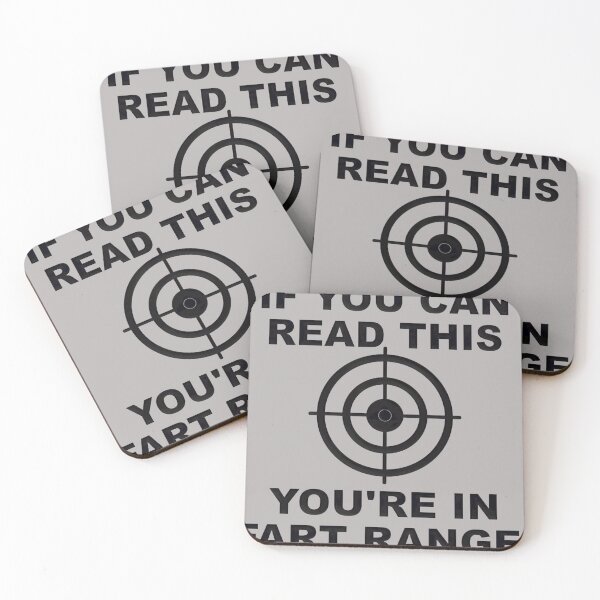 Item preview, Fart Range Target Funny Slogan Design designed and sold by HattieHowe.