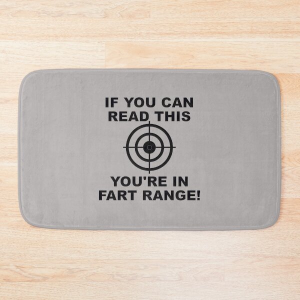 Item preview, Fart Range Target Funny Slogan Design designed and sold by HattieHowe.