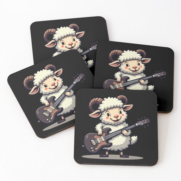 Item preview, Rocking sheep with guitar designed and sold by Hans-Design.