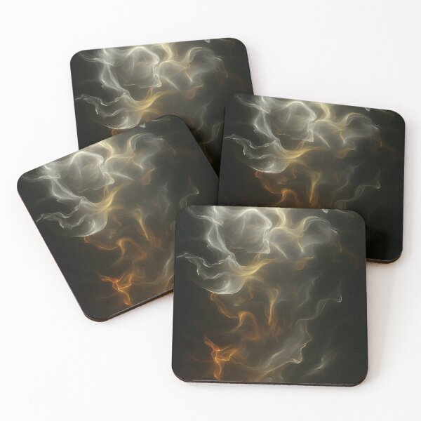 Item preview, Smoky Ember Flow designed and sold by Kaleidoscope Print.