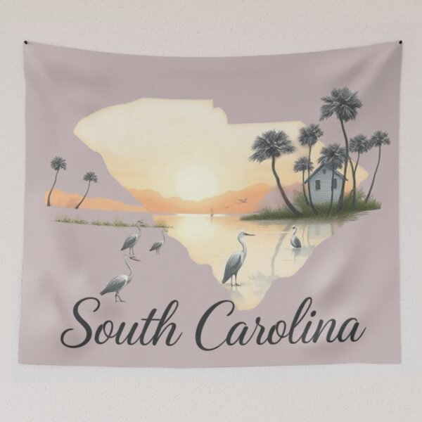 Item preview, Golden Marshlands – South Carolina Day designed and sold by Iuqiune.