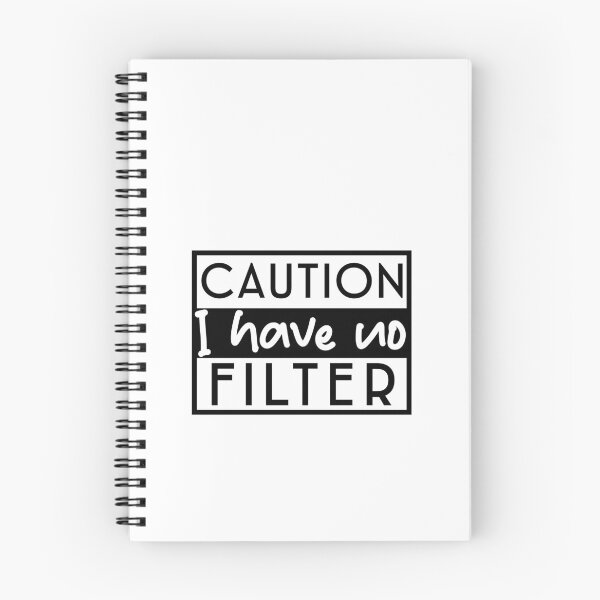 Item preview, Caution i have no filter designed and sold by CleanDecor.