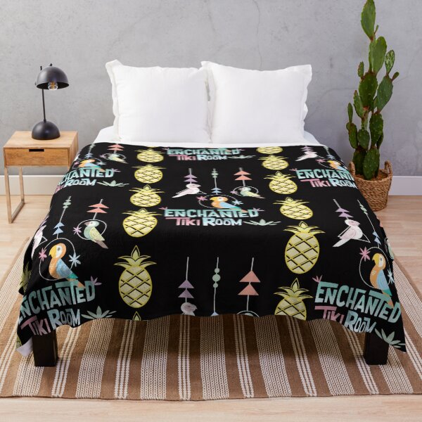 Item preview, Tropical Paradise Birds & Pineapples - Retro Tiki Island Vibe designed and sold by SunScapecds.