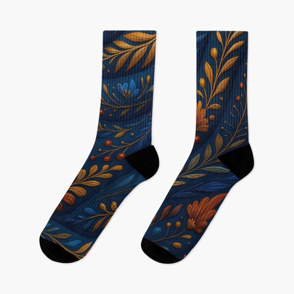 Item preview, Midnight Botanical Elegance designed and sold by Kaleidoscope Print.