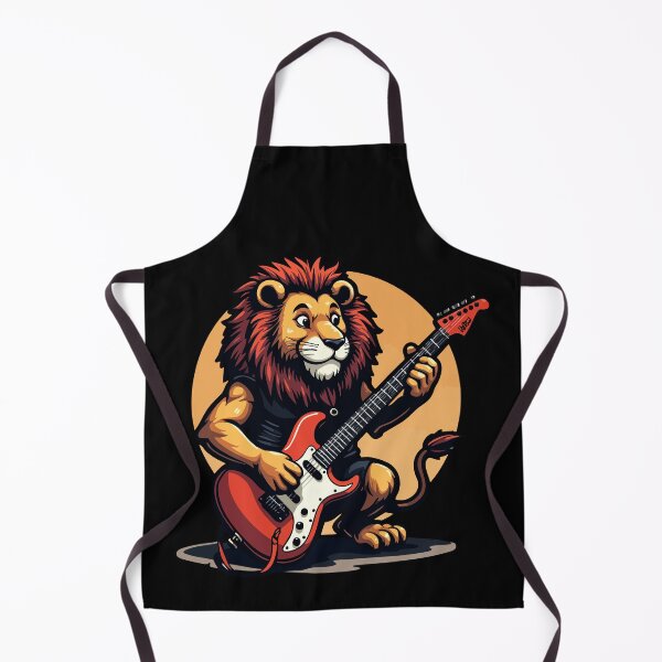 Item preview, Rocking lion with guitar designed and sold by Hans-Design.