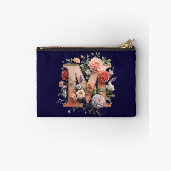 Item preview, Elegant Floral Monogram Letter M – Botanical Initial with Peonies, Roses & Dahlias | Personalized Gift & Feminine Decor designed and sold by AmenAlways.