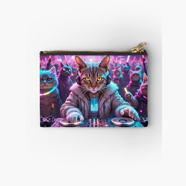 Item preview, DJ Tabby Cat and his Pussy friends  designed and sold by Huskyyy Designs.