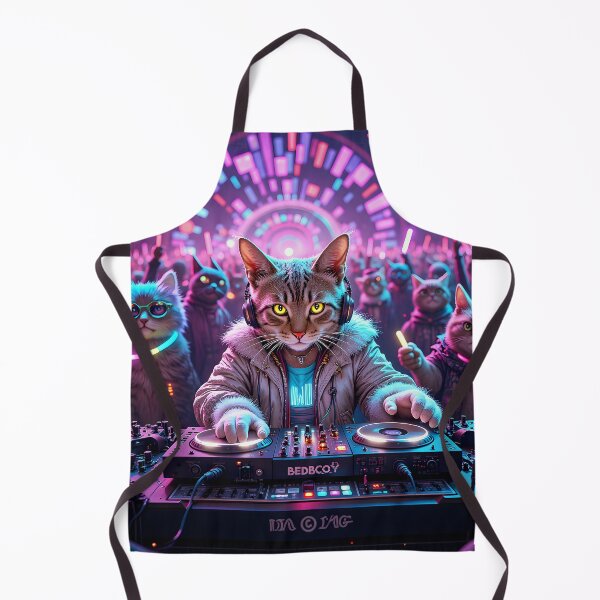 Item preview, DJ Tabby Cat and his Pussy friends  designed and sold by Huskyyy Designs.