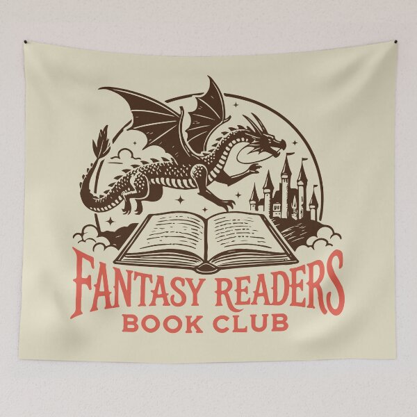 Item preview, Fantasy readers book club designed and sold by BrownHorse90s.