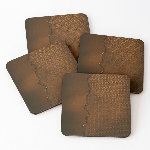Item preview, Rusted Honeycomb designed and sold by Kaleidoscope Print.