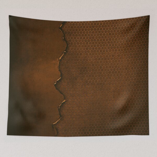 Item preview, Rusted Honeycomb designed and sold by Kaleidoscope Print.