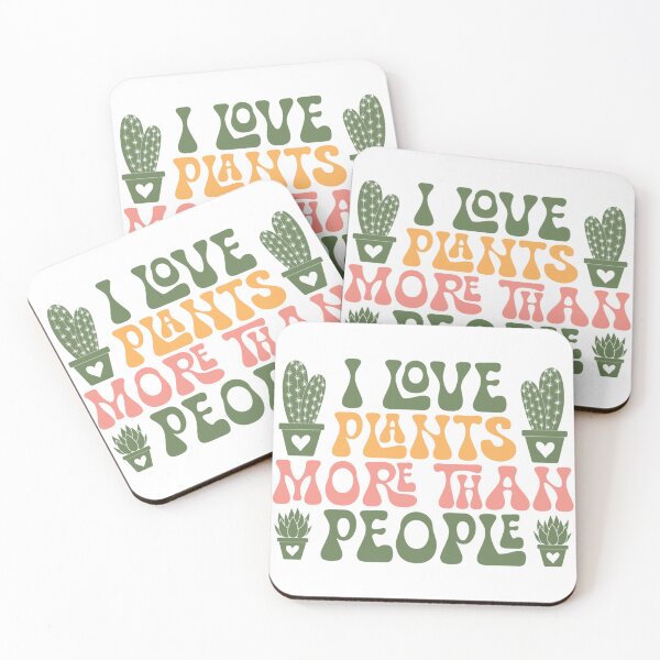 Item preview, I Love Plants More Than People designed and sold by artcultreone.