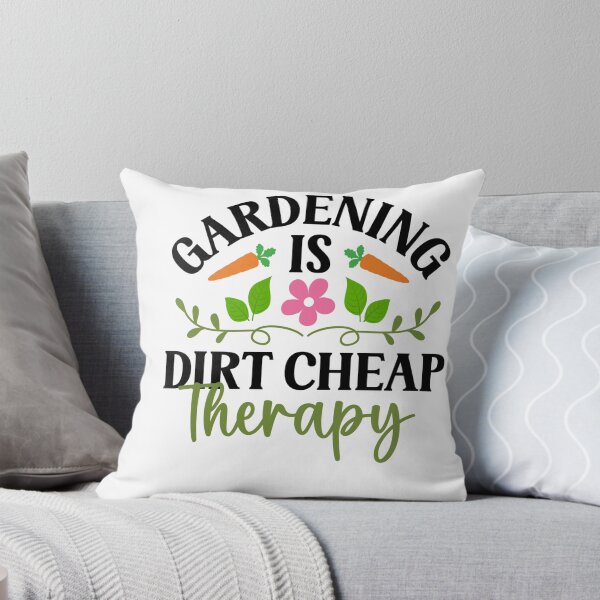 Item preview, Gardening Is Dirt Cheap Therapy designed and sold by artcultreone.