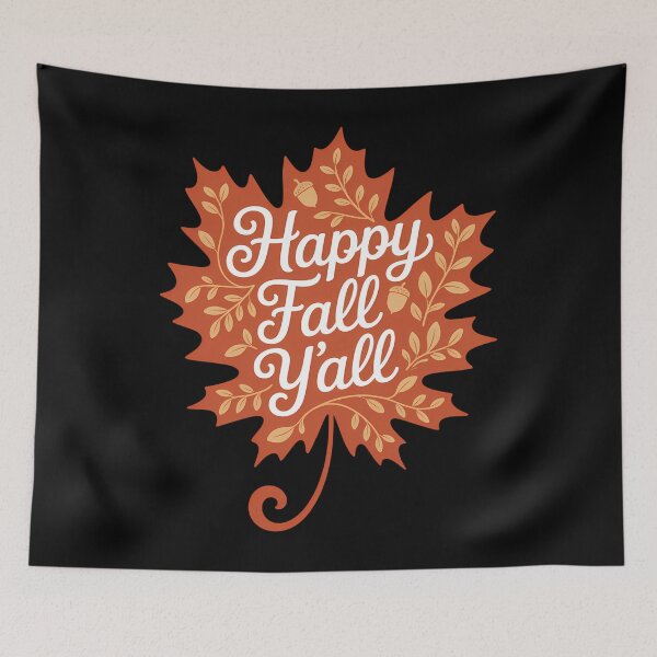 Item preview, Happy Fall Y'all Great Halloween designed and sold by brynatshop.