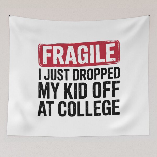 Item preview, I Just Dropped My Kid Off at College Funny Mom Teacher designed and sold by BakeryDozen.