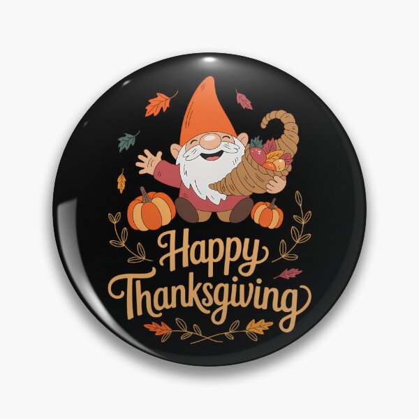 Item preview, Happy Thanksgiving Fall Gnome Pumpkin designed and sold by brynatshop.