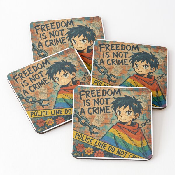 Item preview, Freedom is not a Crime designed and sold by ContentCoDesign.
