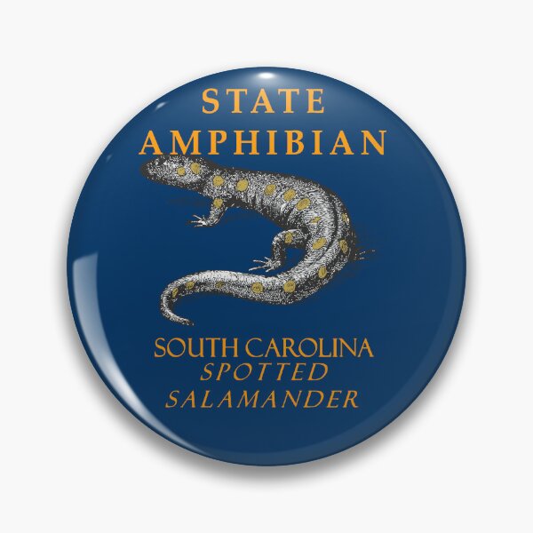 Item preview, South Carolina Territory Amphibian The Spotted Salamander designed and sold by taiche.