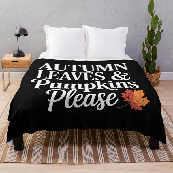 Item preview, Autumn leaves, pumpkin please Fall Leaves thanksgiving dinner designed and sold by brynatshop.