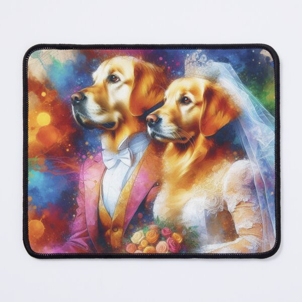 Item preview, Golden Retrievers Wedding Day designed and sold by Wags & Tails.
