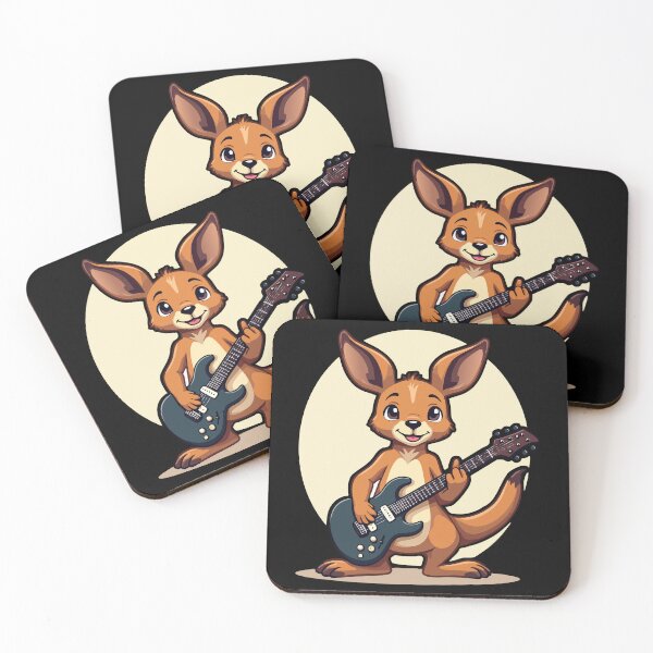 Item preview, Rocking kangaroo with guitar designed and sold by Hans-Design.
