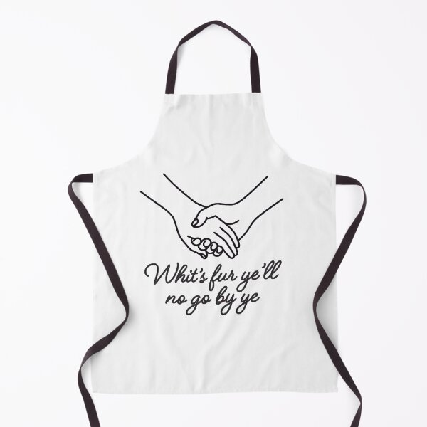 Item preview, Scottish Philosophy Whits Fur Ye'll No Go By Ye Handshake Design, Slang Humour designed and sold by EdgyEdgeArt.