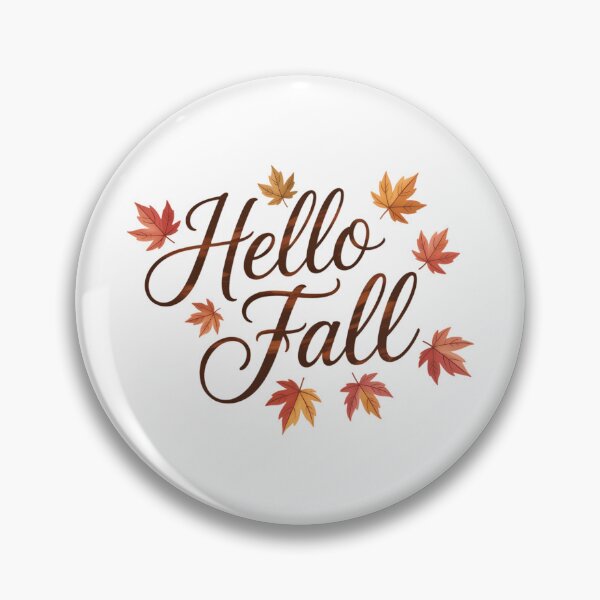 Item preview, Hello Fall ,Autumn designed and sold by brynatshop.