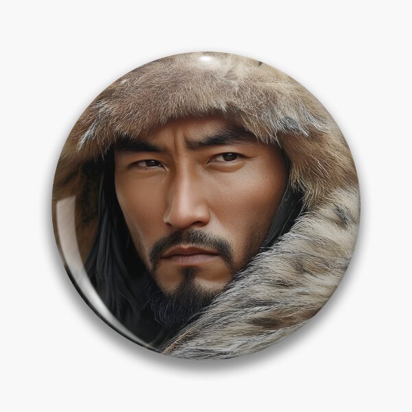 Item preview, Majestic Warrior in Fur Hooded Coat and Fur Hood designed and sold by Artessie.