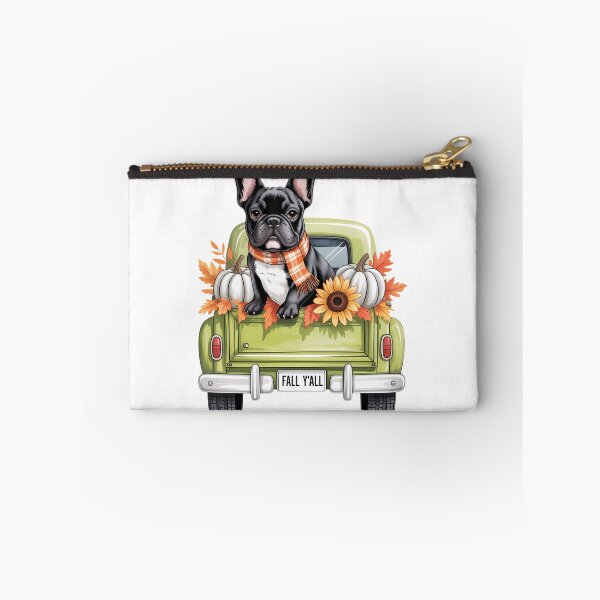 Item preview, Happy Fall Y'all French Bulldog Dog On Truck Pumpkin Fall designed and sold by brynatshop.
