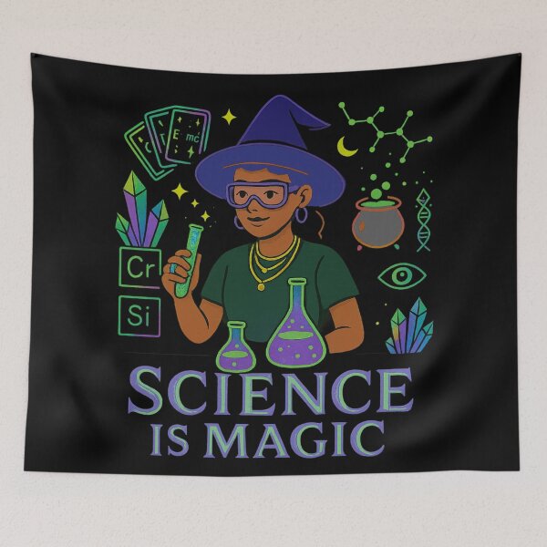 Item preview, Science Is Magic: Inspiring STEM Artwork for Students & Educators designed and sold by Feline Rockstars.