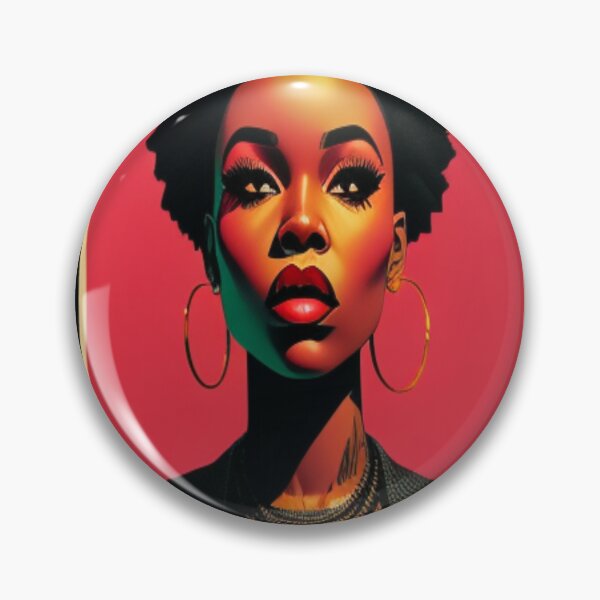 Item preview, Vintage style poster art with black queen  designed and sold by R0X Designs .
