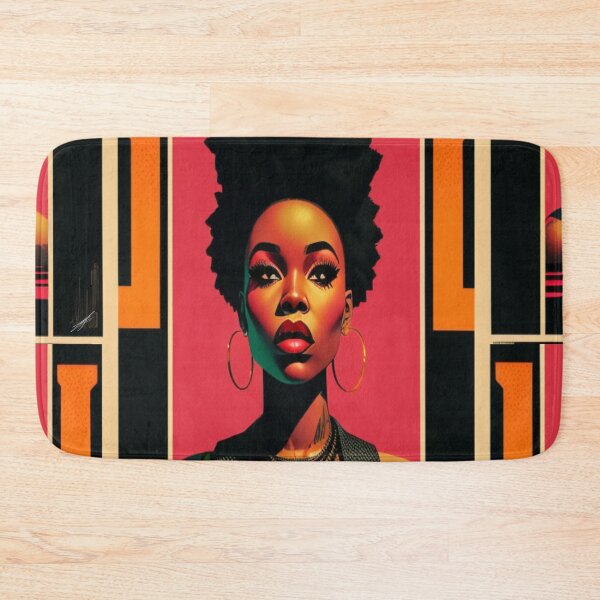 Item preview, Vintage style poster art with black queen  designed and sold by R0X Designs .