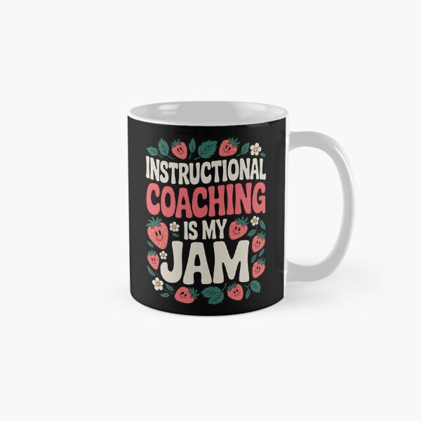 Item preview, Instructional Coaching is My Jam Teacher Coach Strawberry designed and sold by BakeryDozen.