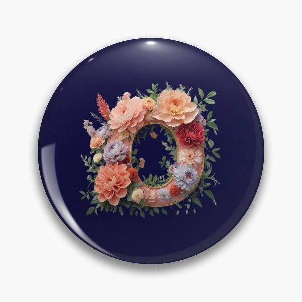 Item preview, Elegant Floral Monogram Letter O – Botanical Initial with Peonies, Roses & Dahlias | Personalized Gift & Feminine Decor designed and sold by AmenAlways.